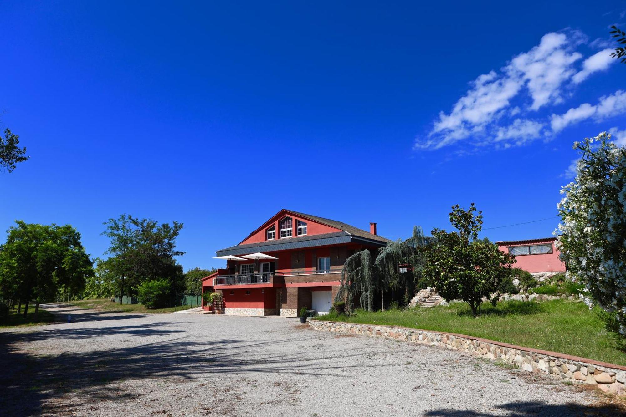 El Cedre Blau Vivienda Con Piscina En Granollers Villa ภายนอก รูปภาพ