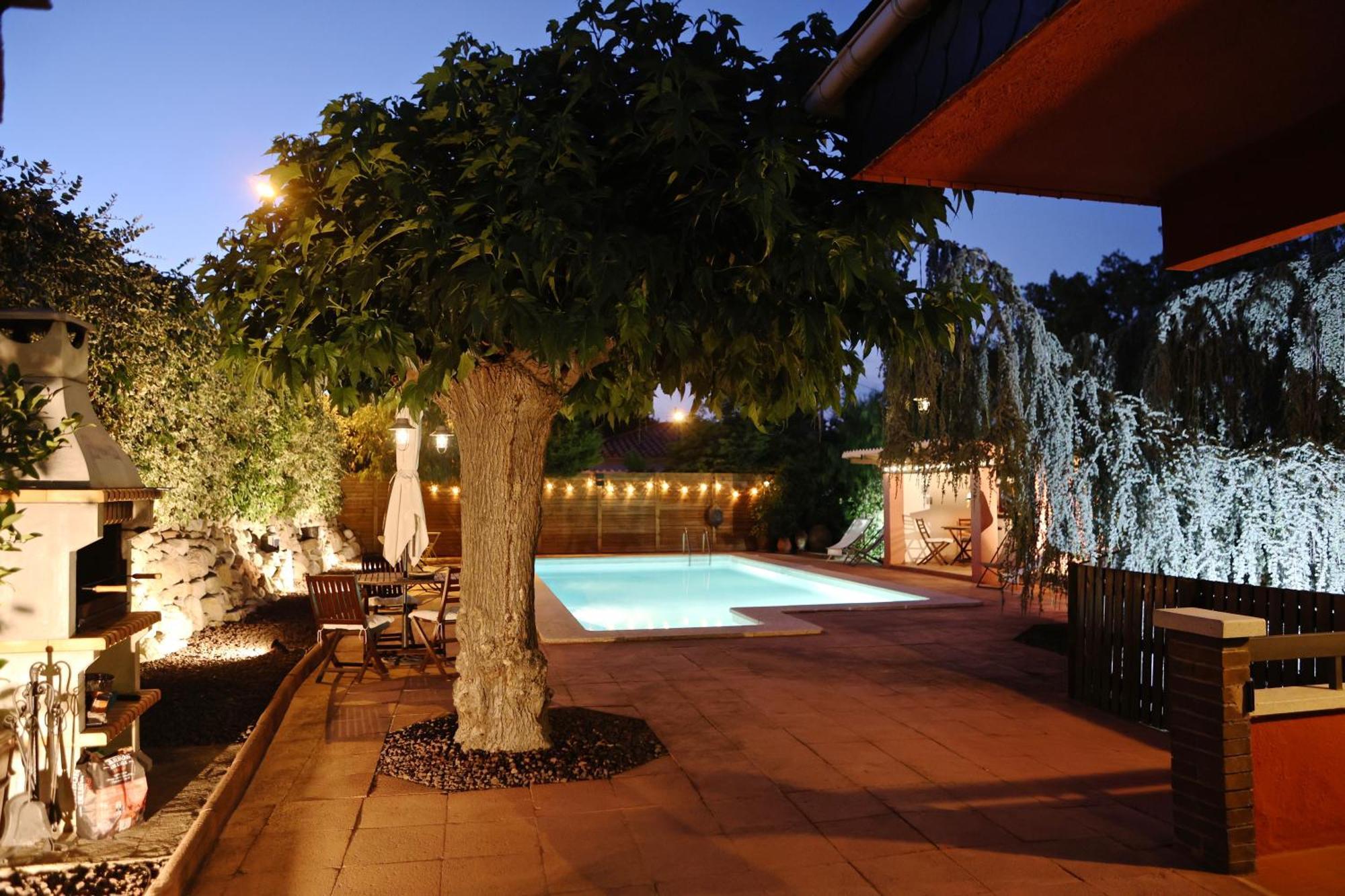 El Cedre Blau Vivienda Con Piscina En Granollers Villa ภายนอก รูปภาพ