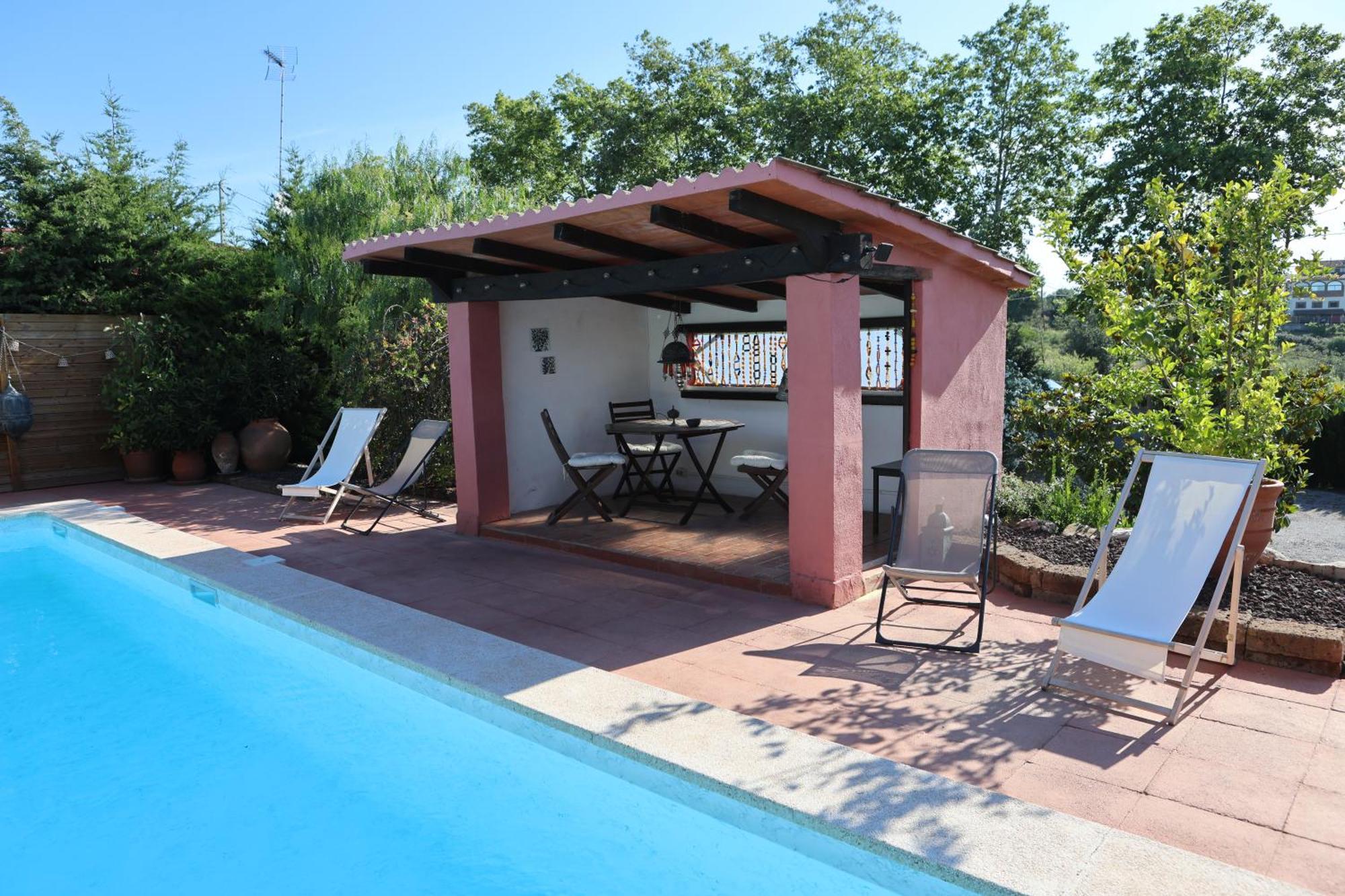 El Cedre Blau Vivienda Con Piscina En Granollers Villa ภายนอก รูปภาพ