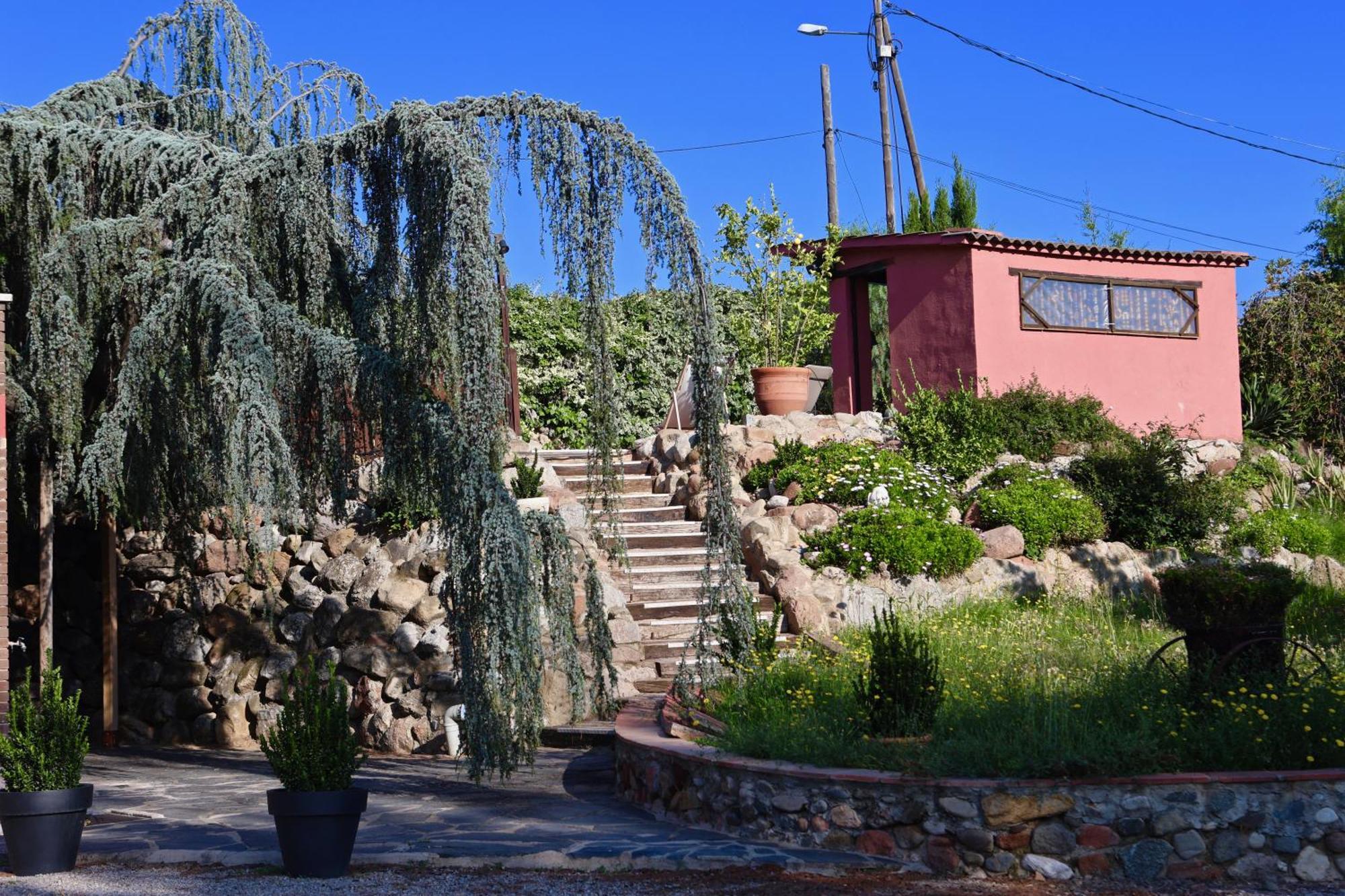 El Cedre Blau Vivienda Con Piscina En Granollers Villa ภายนอก รูปภาพ